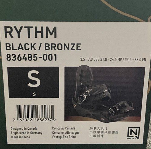 Black rhythm snowboard - black,