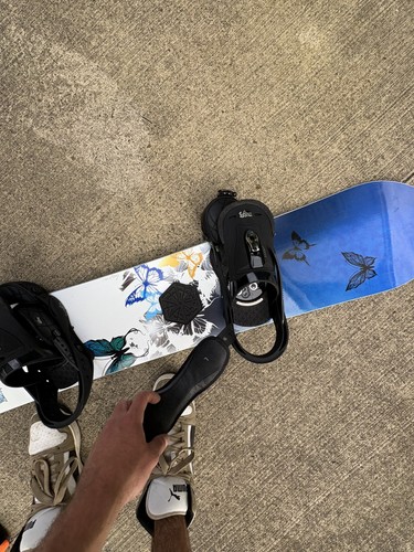 Lexa snowboard bindings - snowboard,